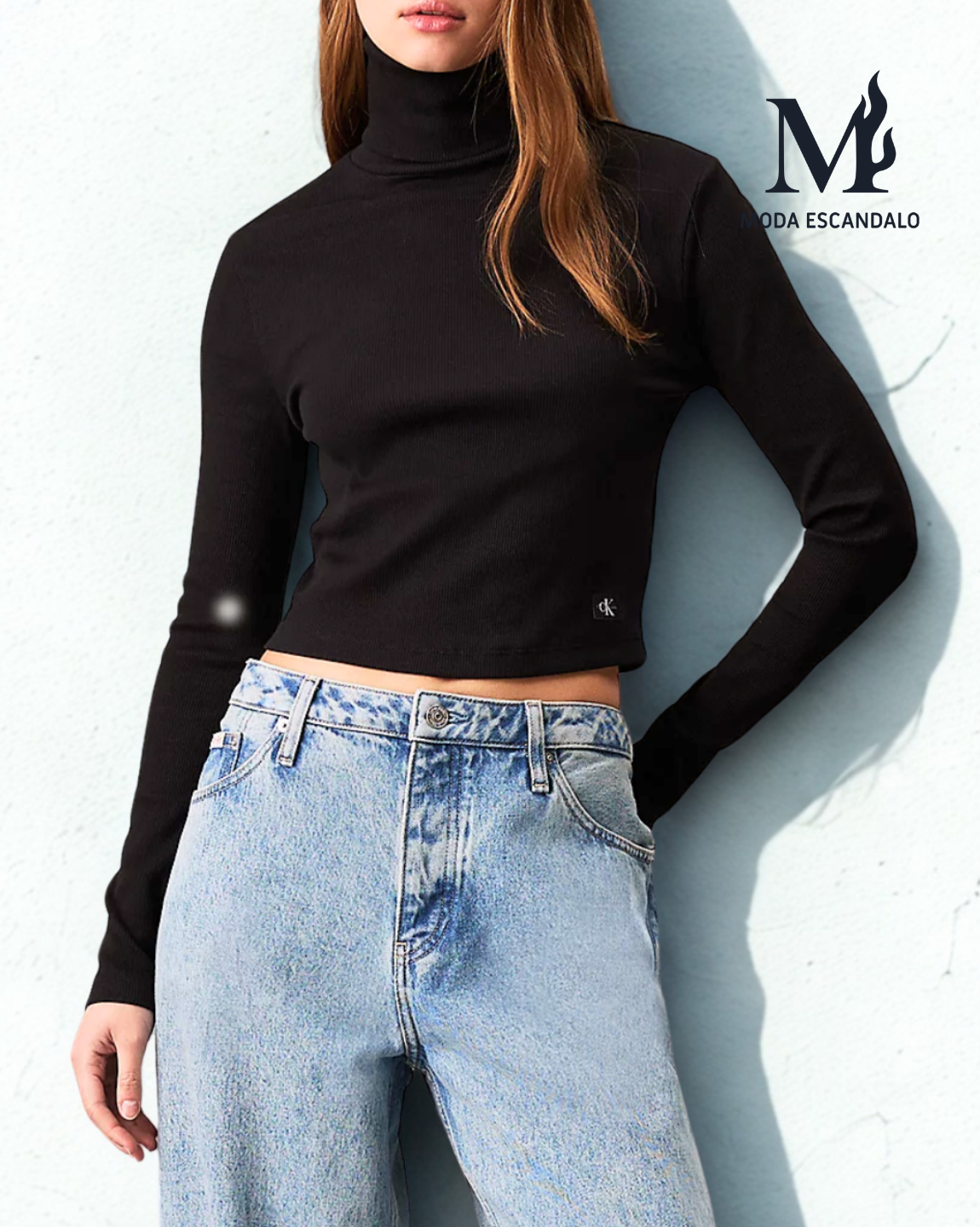Camiseta manga larga Mujer Calvin Klein