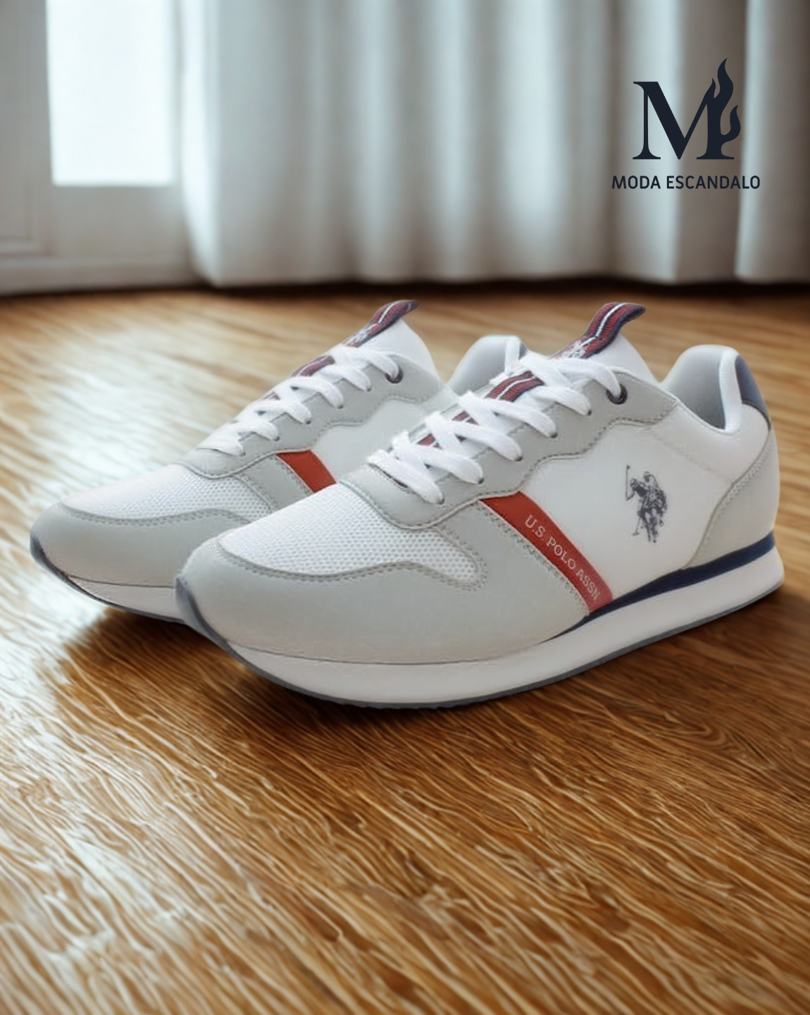 Deportivas Blancas Unisex Ralph Lauren
