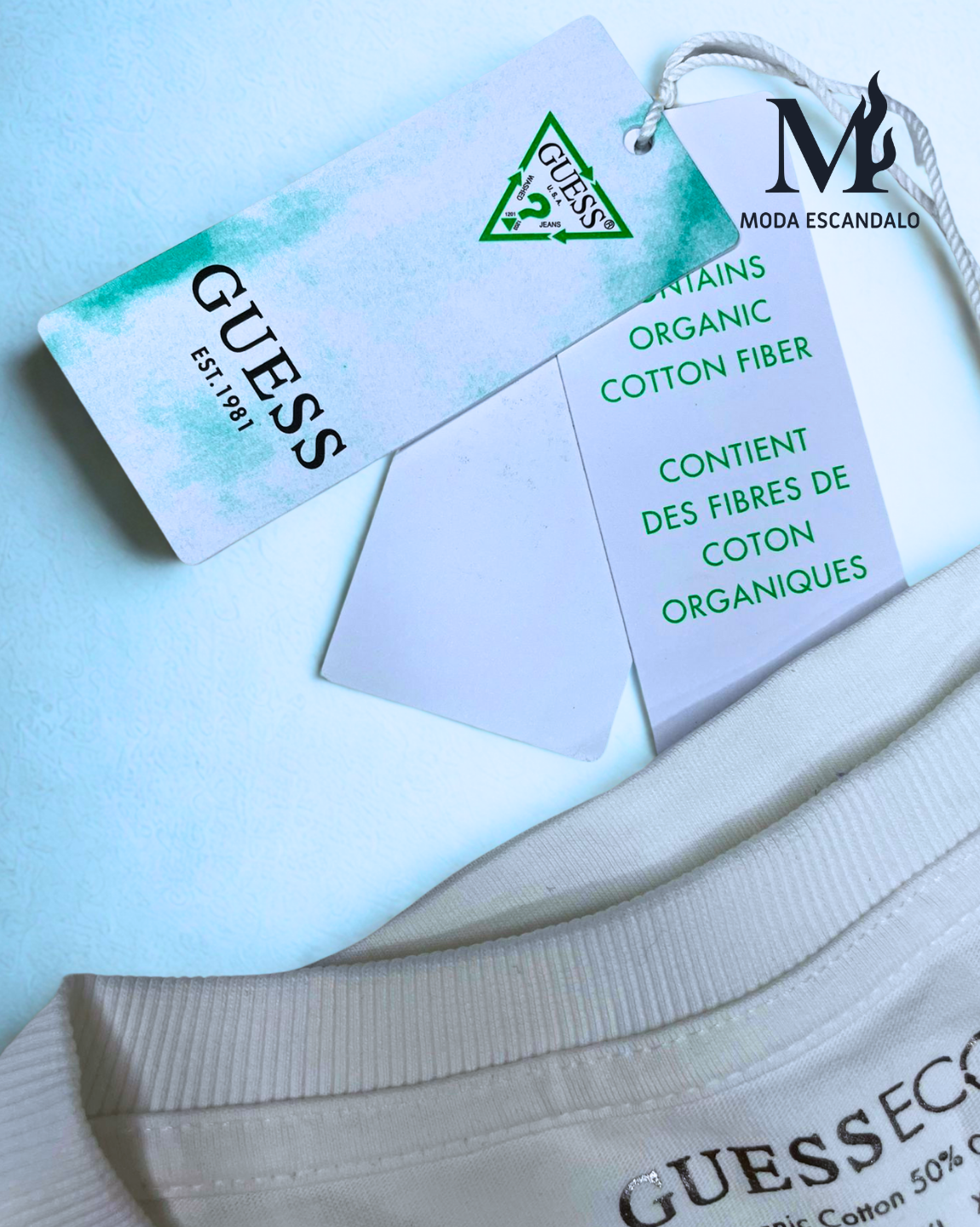 Camiseta manga corta mujer Guess