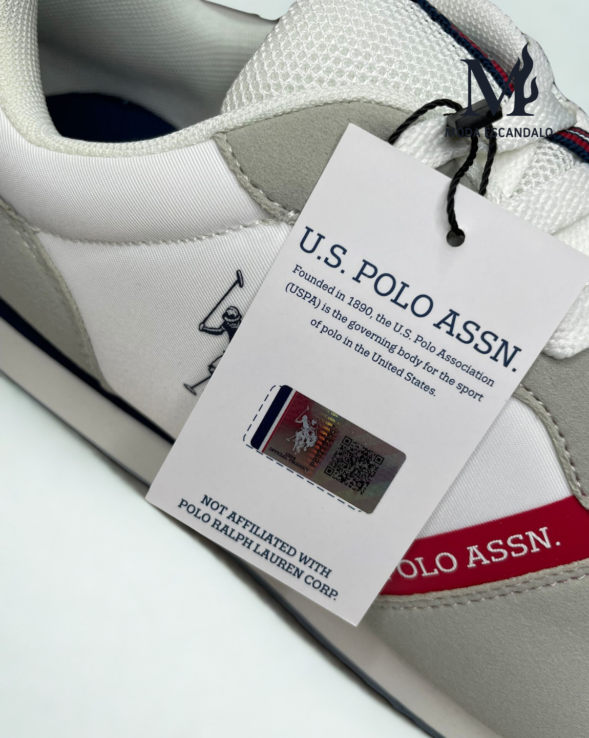 Deportivas Blancas Unisex Ralph Lauren