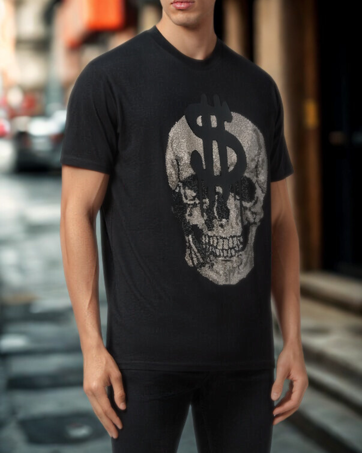Camiseta Philipp Plein - Calavera y Brillos
